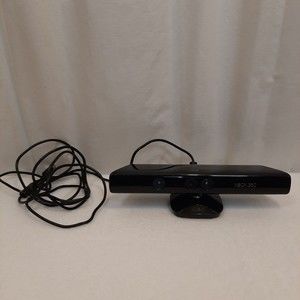 Genuine Microsoft Xbox 360 Kinect Connect Black Sensor Bar Model #1414 UNTESTED